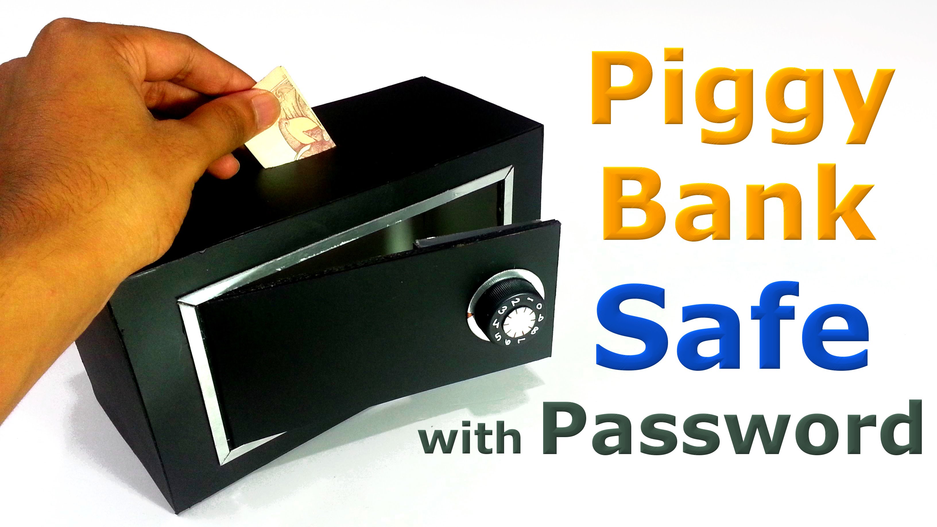How to Make Piggy Bank Safe at Home Easy Way Gizdigit