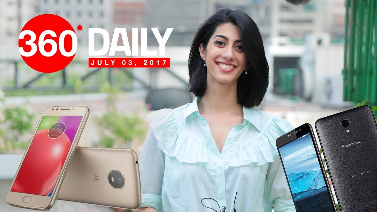 Latest Tech News July 3 2017,  Panasonic India Post GST, Moto E4, Moto E4 Plus, Meizu and Sharp, Delhi Metro Token Purchase, Smart Card Recharge,