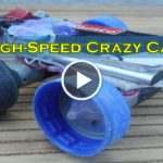 High Speed Crazy Car, How To Make High Speed Crazy Car, homemade car, high speed car using mobile battery