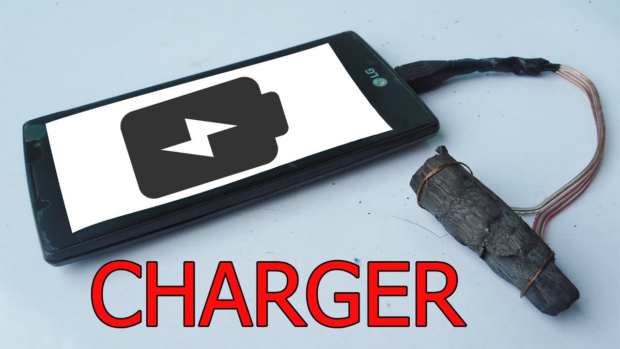 How to Charge Your Mobile Using Coal at Home, Coal charger, homemade mobile charger, homemade mobile charger with coal, coal charger, how to charge with coal, coal energy mobile charger, 