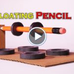 How to Make Floating Pencil, Floating Pencil, Make Floating Pencil, Make Floating Pencil using magnets,