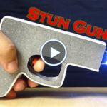 How to Make a Stun Gun at home, home made stun gun, rechargeable stun gun, stun gun, stun gun using battery, amazing stun gun,