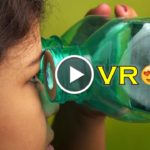 Make a Smartphone VR using Plastic Bottle, homemade virtual reality, vr headset, best vr headset, make vr headset at home, plastic bottle vr headset, smartphone vr,