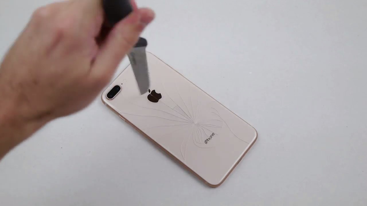 iphone 8 plus durability test, apple iphone 8 plus knife scratch test, iphone 8 hammer test, iphone 8 plus drop test, iphone 8 plus durability test video