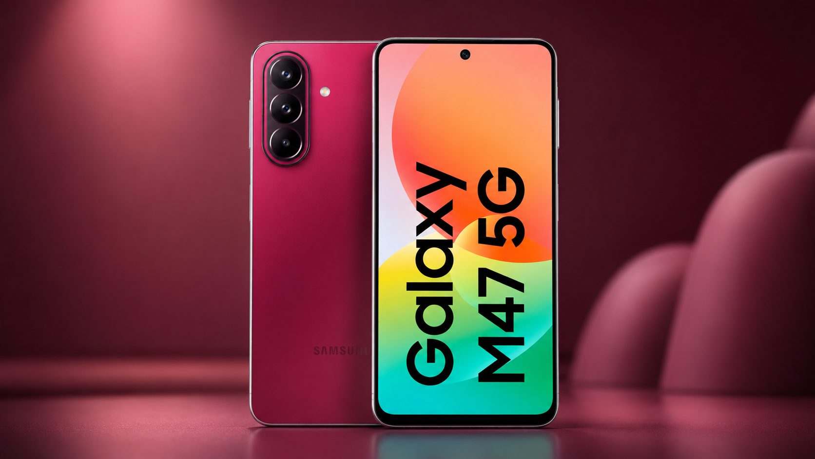 Samsung Galaxy M47 5G Rogue Red