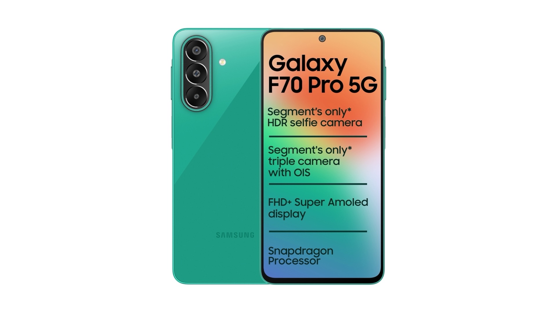 Samsung Galaxy F70 Pro 5G